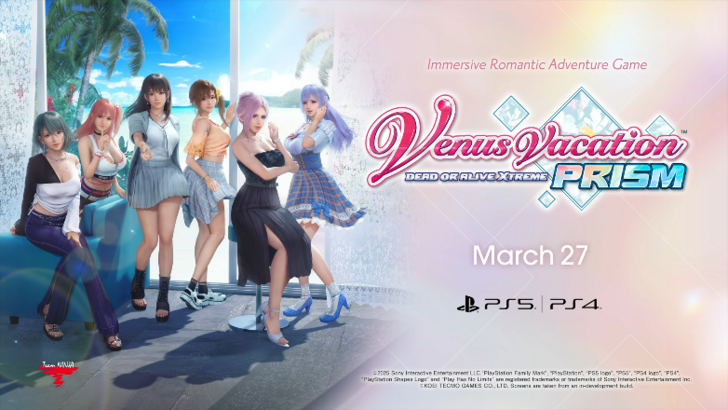 Venus Vacation PRISM - DEAD OR ALIVE Xtreme - Release Date and Time