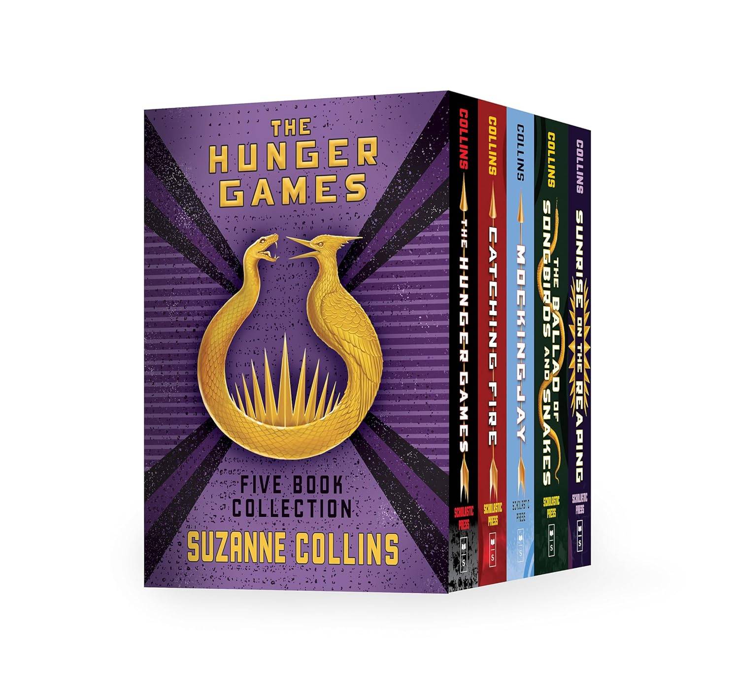 Gry Hunger Games 5-book twarda okładka