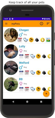 myPets - Pet Manager Capture d'écran 0