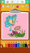 Butterfly Coloring Pages Скриншот 1