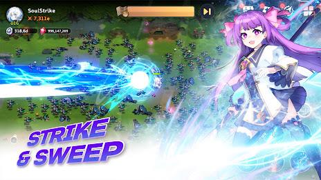 Soul Strike! Idle RPG Скриншот 1