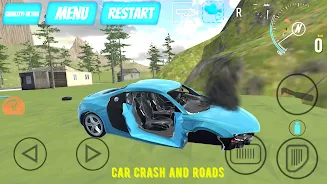 Car Crash And Roads ภาพหน้าจอ 2