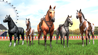 Schermata Rival Horse Racing Horse Games 0