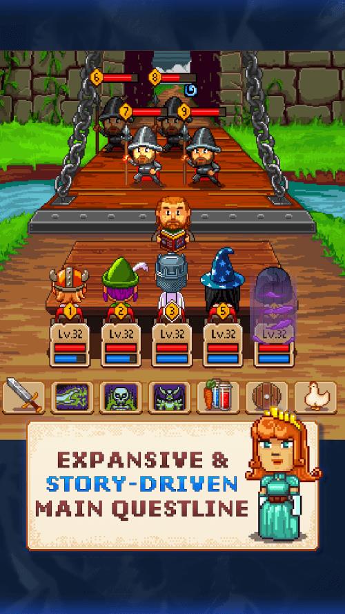 Knights of Pen & Paper 2: RPG 스크린샷 2