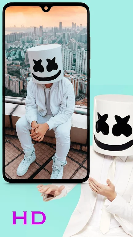 Schermata Marshmello Wallpaper 2