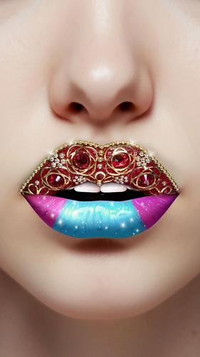 Lip Art Beauty DIY Makeup Game Tangkapan skrin 3