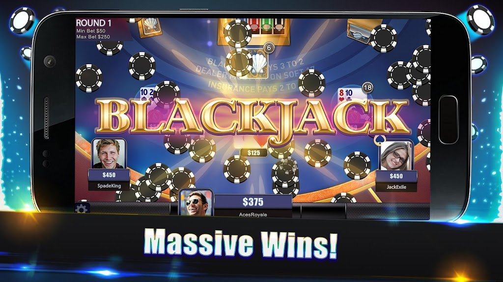Blackjack Legends: 21 Online Multiplayer Casino Captura de pantalla 2