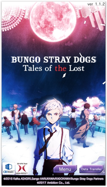Schermata Bungo Stray Dogs: Tales of the Lost 0