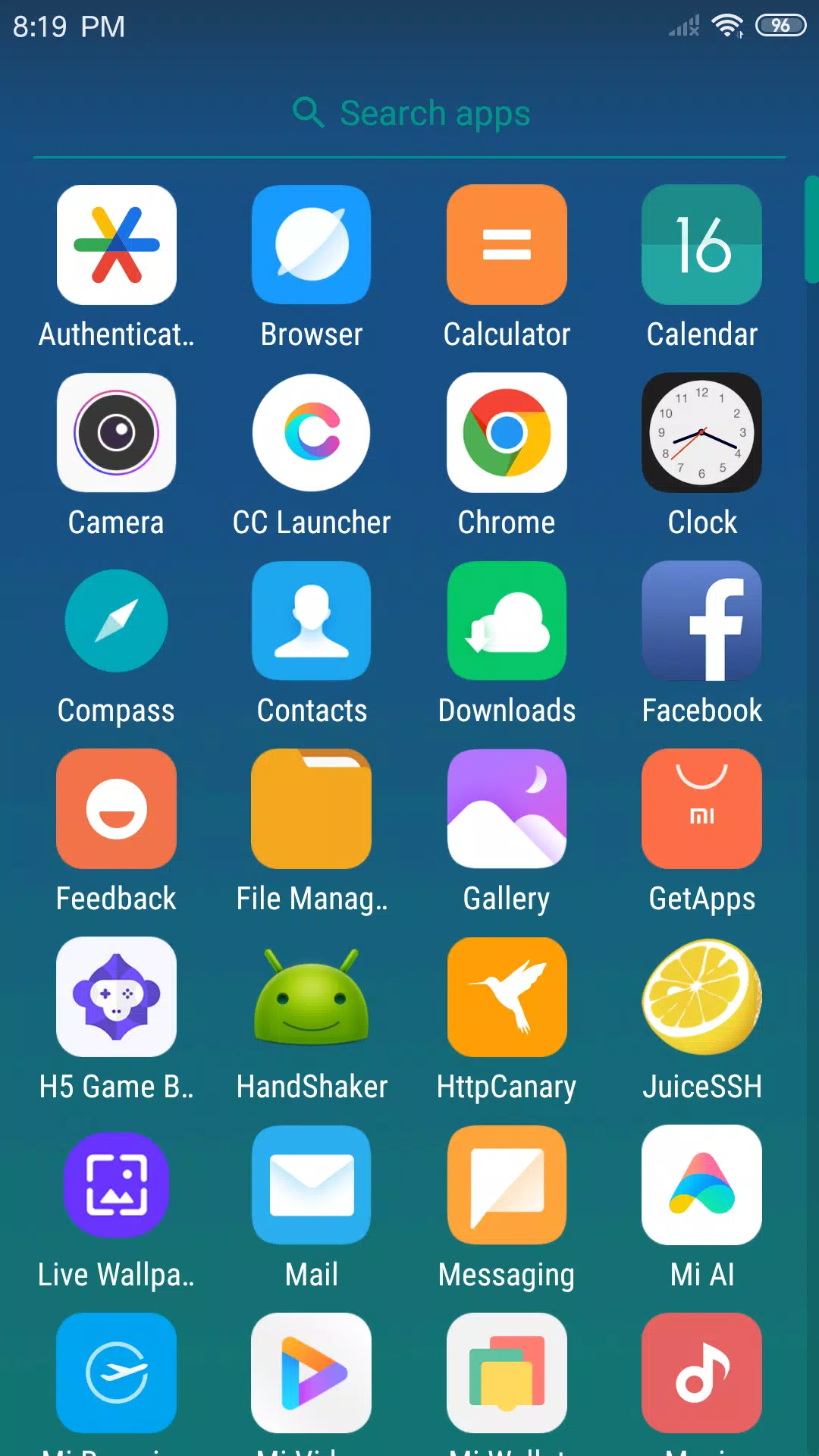 X Launcher ဖန်သားပြင်ဓာတ်ပုံ 2
