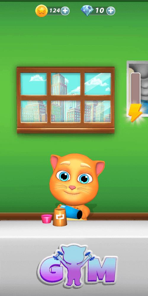 Virtual Pet Tommy - Cat Game ဖန်သားပြင်ဓာတ်ပုံ 2