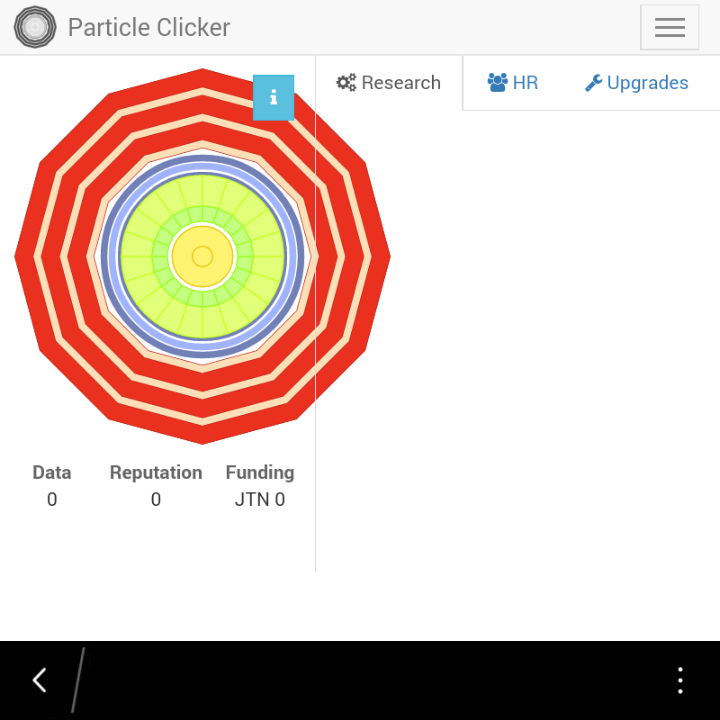 Schermata Particle Clicker 0