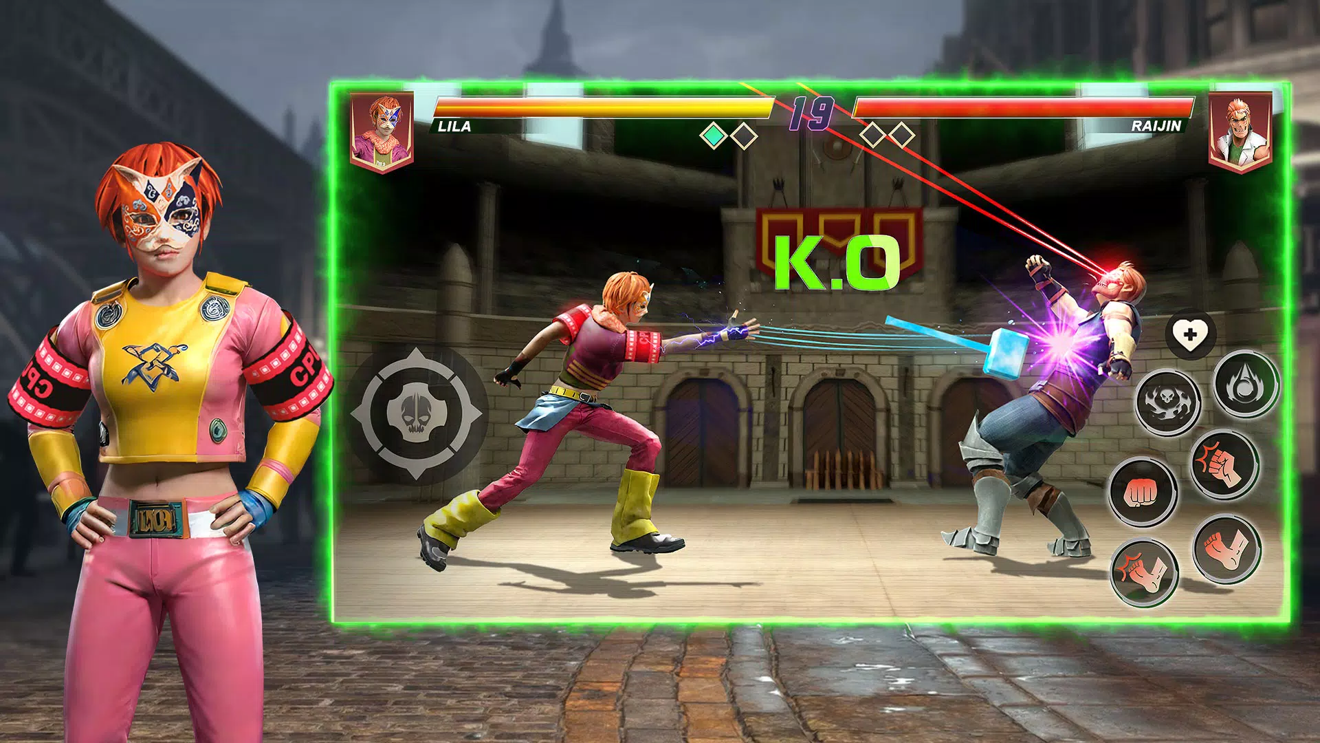 Karate Legends: Fighting Games Captura de pantalla 1