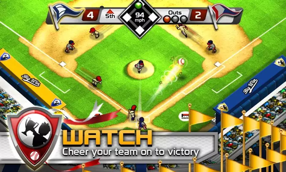 BIG WIN Baseball ภาพหน้าจอ 1