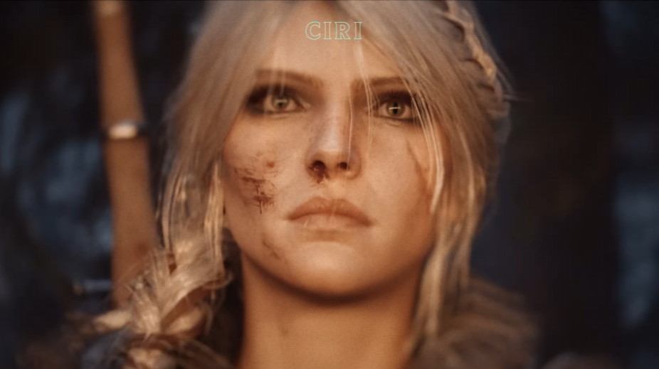 New Witcher 4 비디오에서 2:11에 Ciri