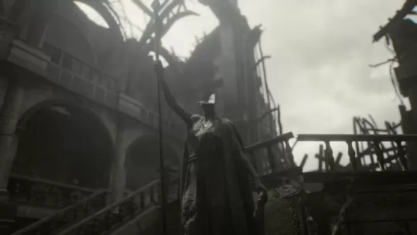 Raccoon Police Department destroyed, statue in the middle defaced