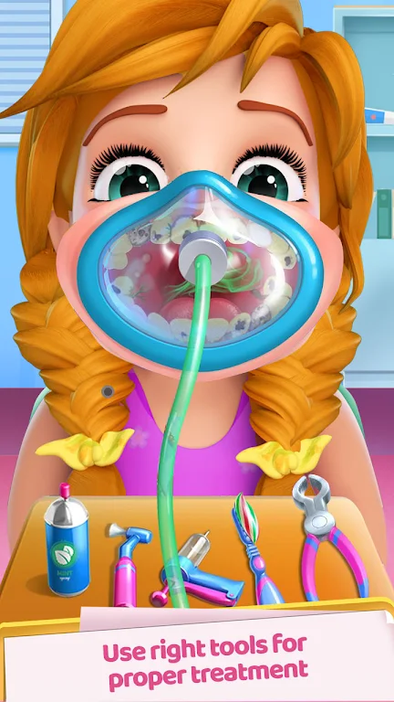 Crazy Dentist Fun Doctor Games Ekran Görüntüsü 1