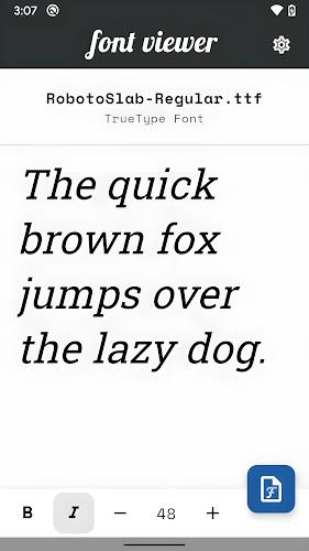 Font Viewer - Preview Fonts Tangkapan skrin 0
