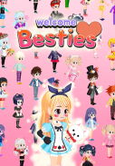 Besties - Make friend & Avatar Captura de tela 0