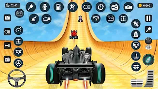 Formula Car Stunt - Car Games Captura de tela 1