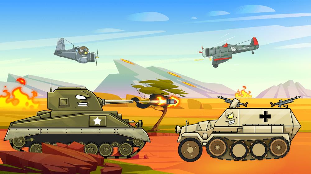 Merge Tanks: Combat war Stars ภาพหน้าจอ 2