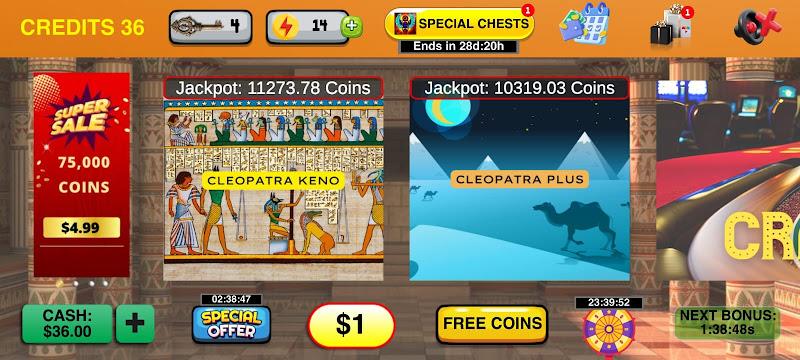 Cleopatra Keno with Keno Games স্ক্রিনশট 3