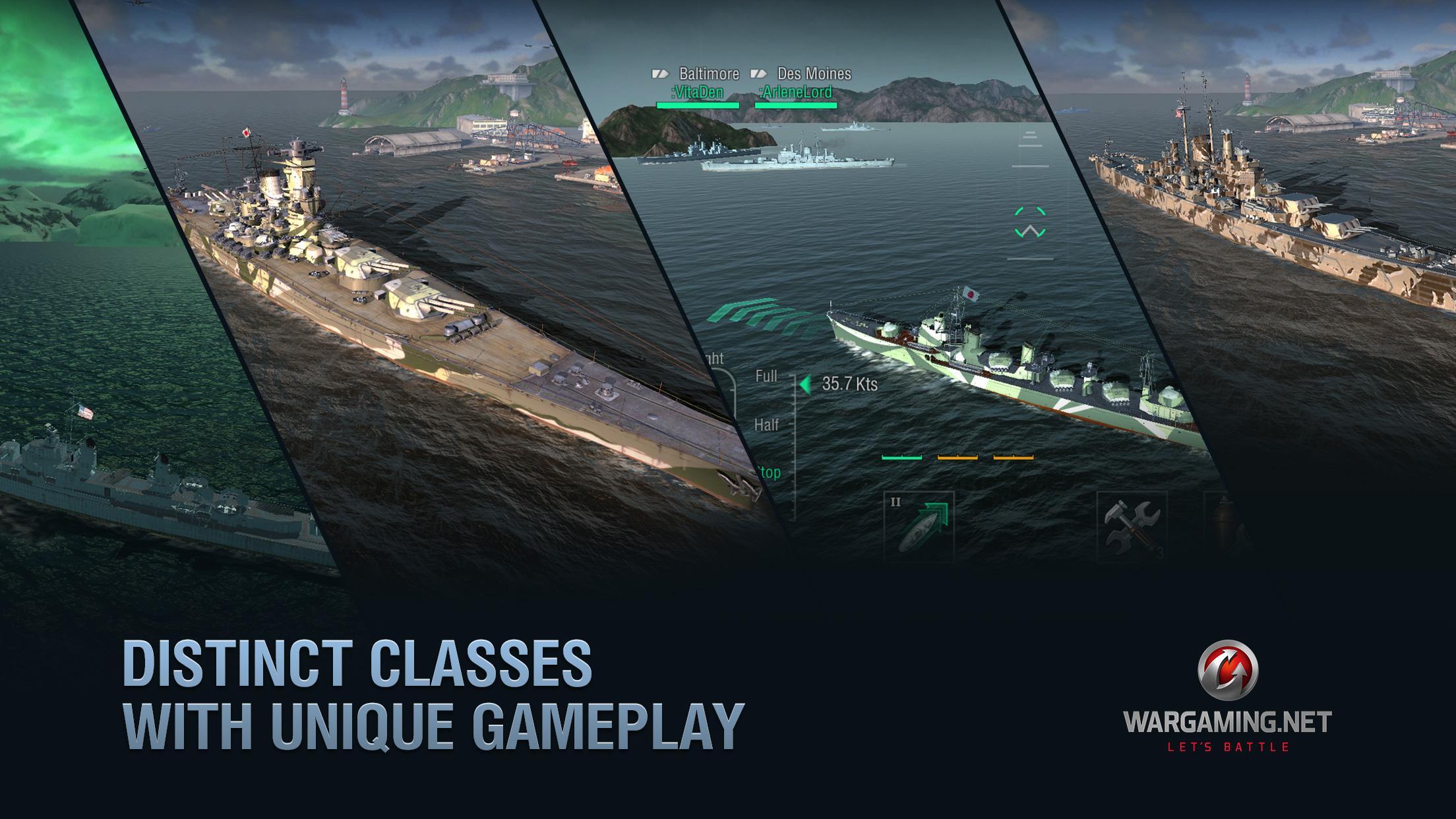 ワールド・オブ・ウォーシップ・ブリッツ【戦争・戦艦ゲーム】 スクリーンショット 2