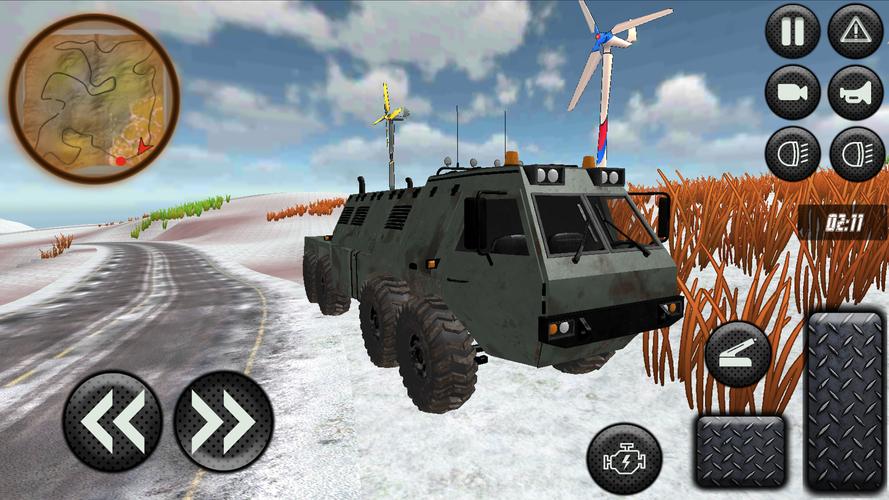 Offroad Simulator 8x8 Schermafbeelding 3