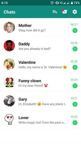 Love Story Chat Captura de pantalla 0