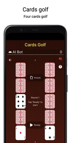 Cards Golf Schermafbeelding 1