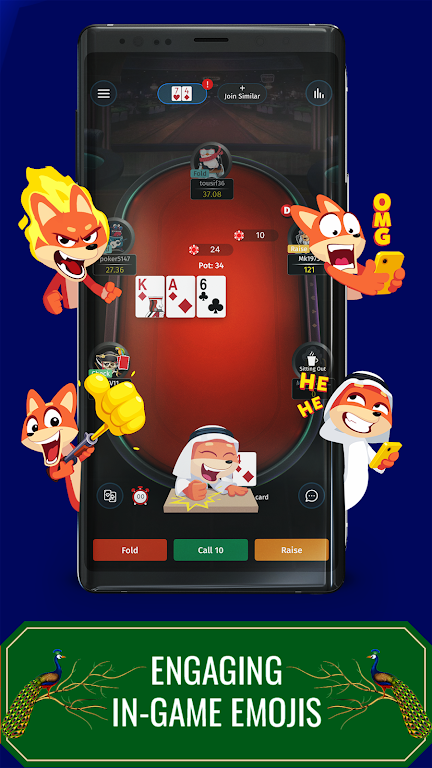 PokerBaazi: Practice Poker Tangkapan skrin 0