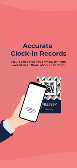 StaffAny Clock-In & Scheduling स्क्रीनशॉट 1
