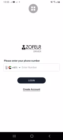 Zofeur - Driver App Captura de tela 0