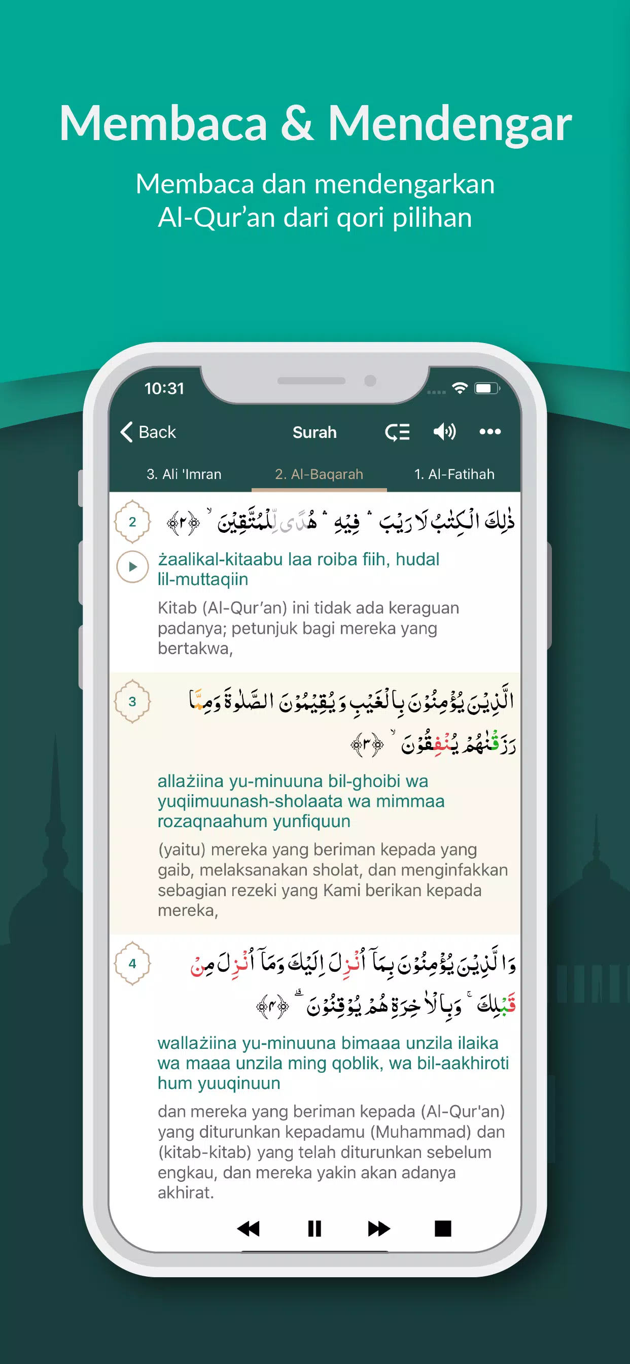 Al Quran Indonesia Captura de tela 3