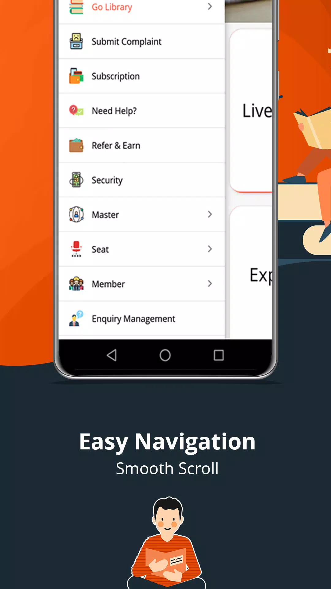 Schermata GoLibrary Library Manager App 2