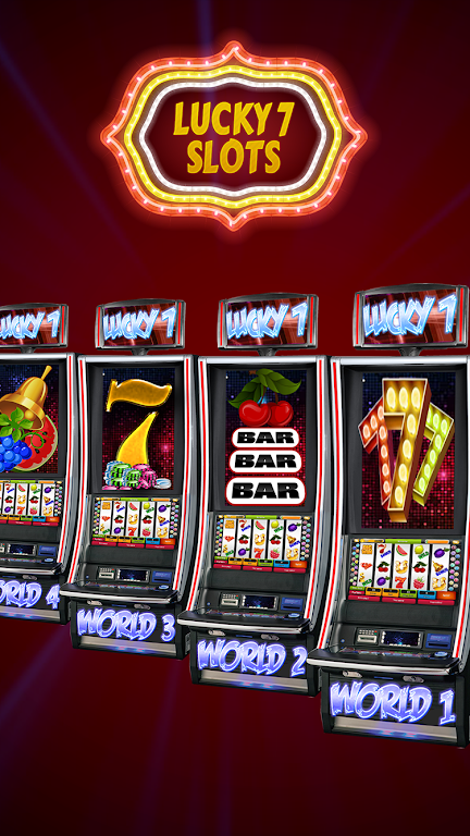 Lucky 7’s Slot Machines Schermafbeelding 1