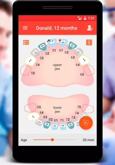 Teething Calendar Скриншот 0