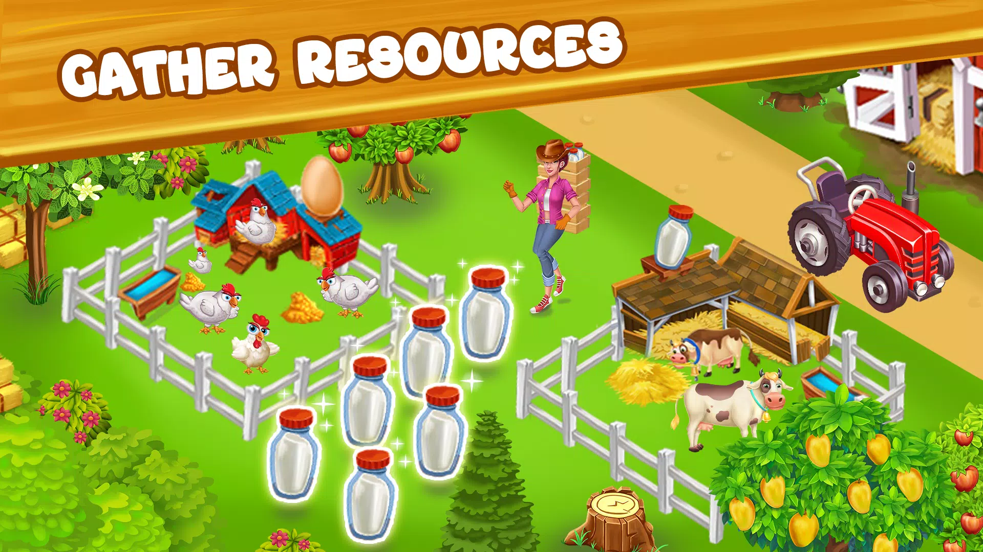 Farm Day Farming Offline Games Screenshot 2