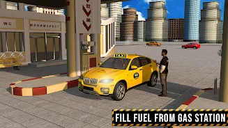 USA Taxi Car Driving: Car Game Screenshot 2