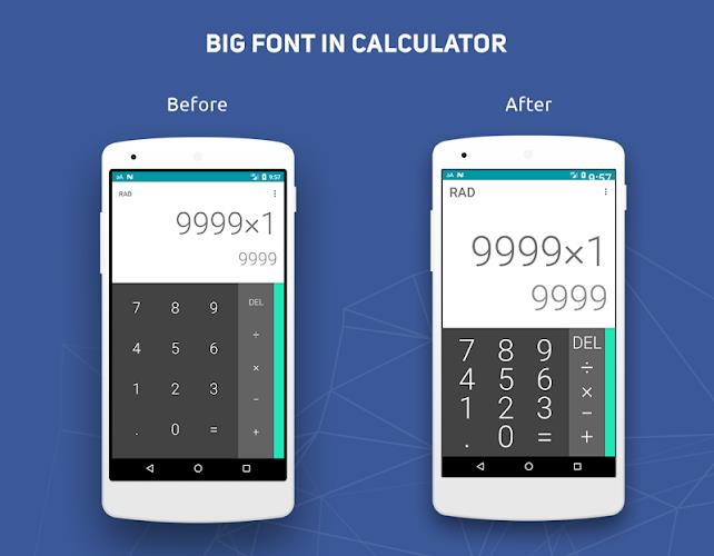 Big Font - Change Font Size & Text Size スクリーンショット 3