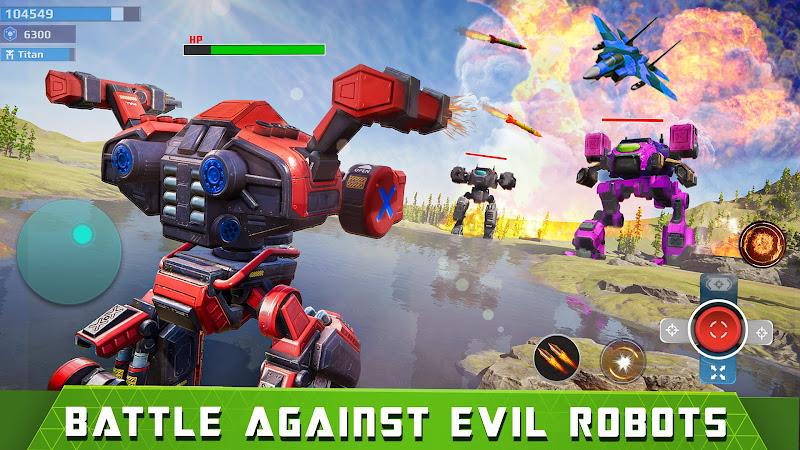 Mech Robot Games - Multi Robot ဖန်သားပြင်ဓာတ်ပုံ 0