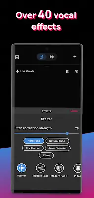 Voloco: Auto Vocal Tune Studio 스크린샷 3
