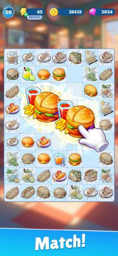 Food and Travel: Merge Game স্ক্রিনশট 1