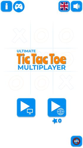 Tic Tac Toe Multiplayer Schermafbeelding 0