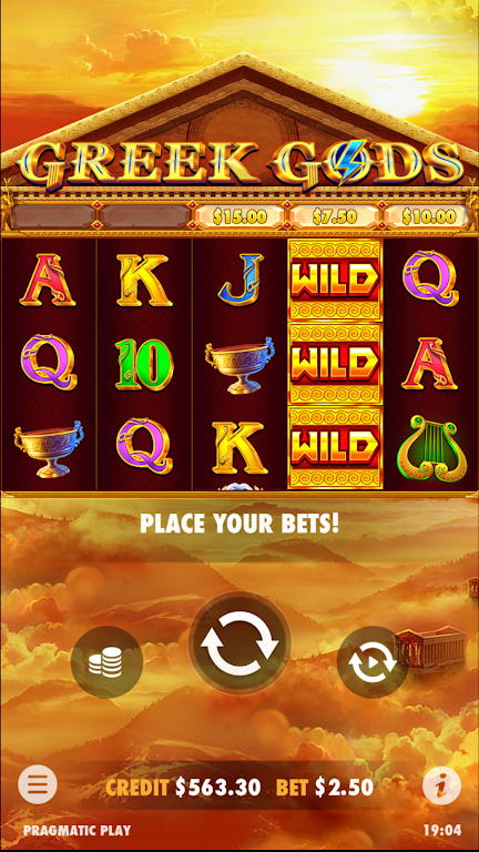 Greek Gods - Slot Casino Game应用截图第3张