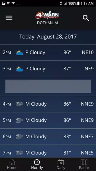 WTVY-TV 4Warn Weather Zrzut ekranu 1