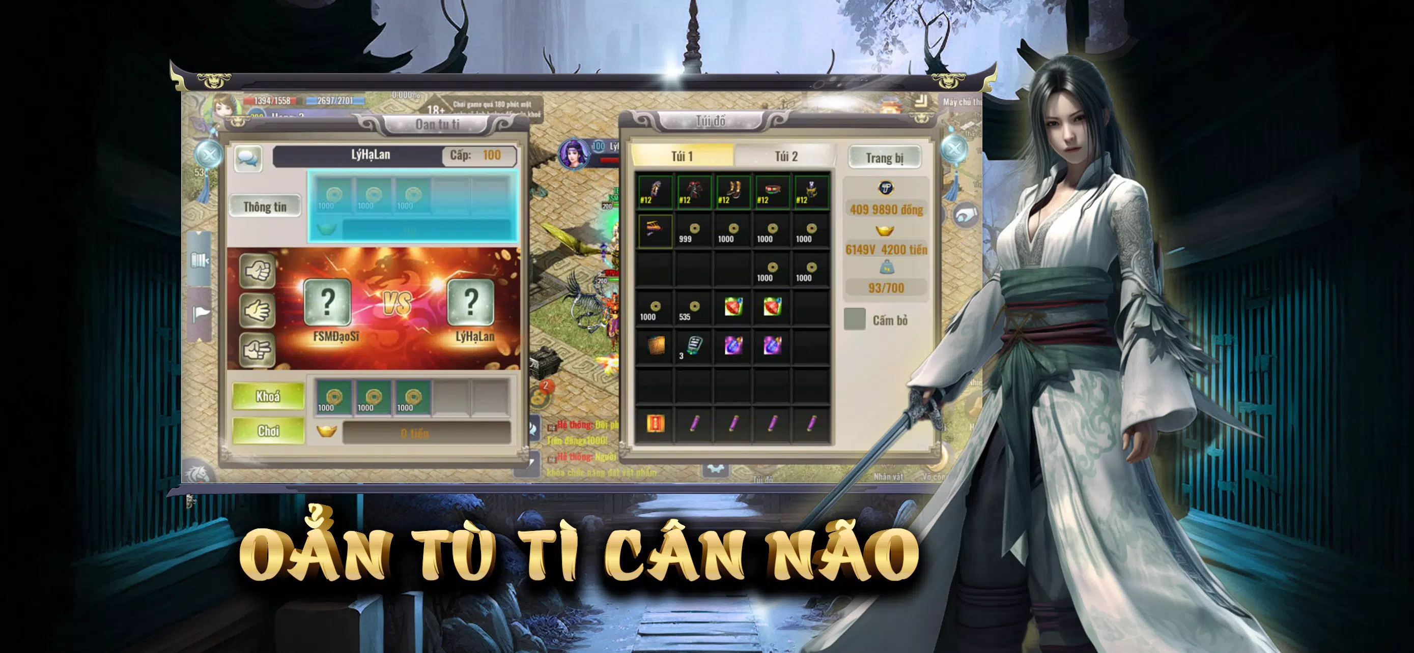 Tam Giới Phân Tranh Mobile ภาพหน้าจอ 3