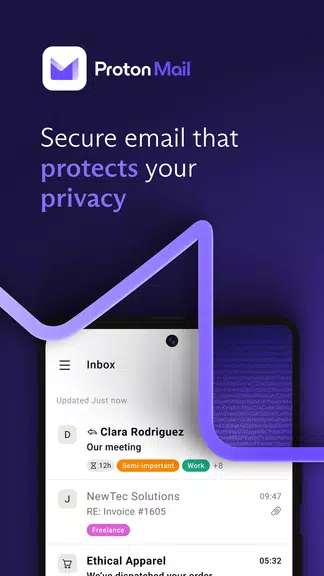 Proton Mail: Email chiffré Capture d'écran 0