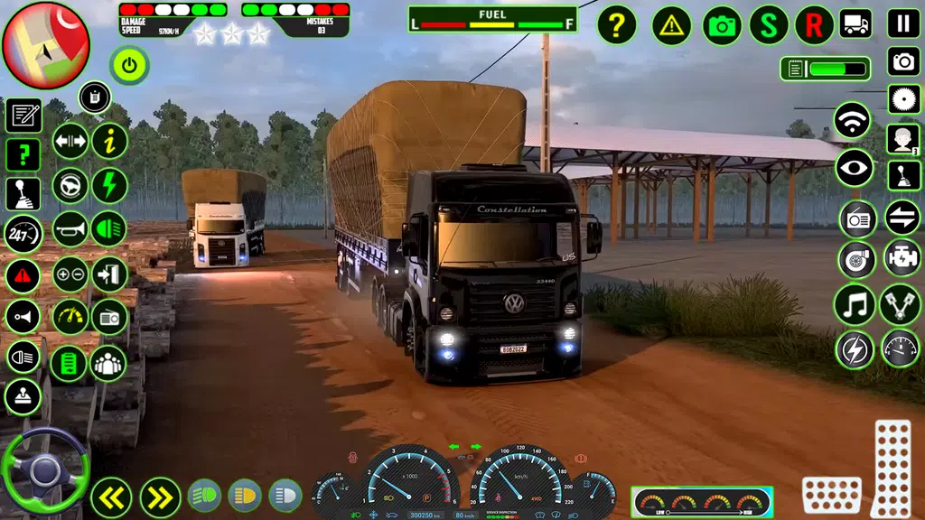 Euro Truck Driving- Truck Game Tangkapan skrin 1