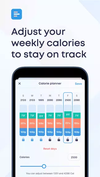 Carbon - Macro Coach & Tracker Capture d'écran 3