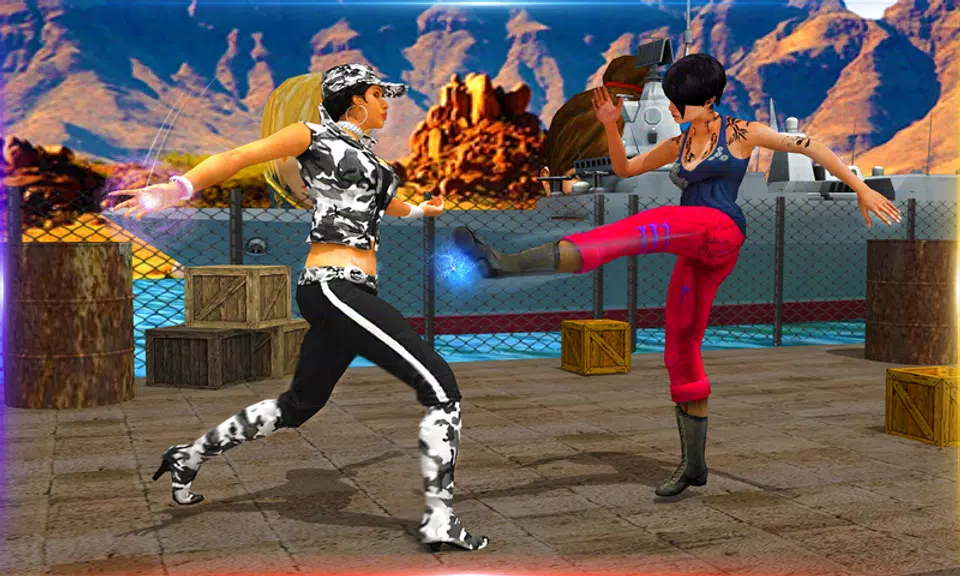 Women Kung Fu Fighting Captura de tela 3